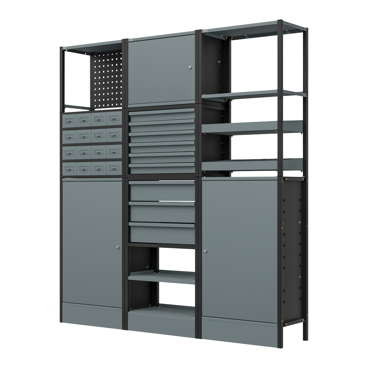 Modular Storage System Combo 1.74m - Sealey Tools UK | Jawel Tools