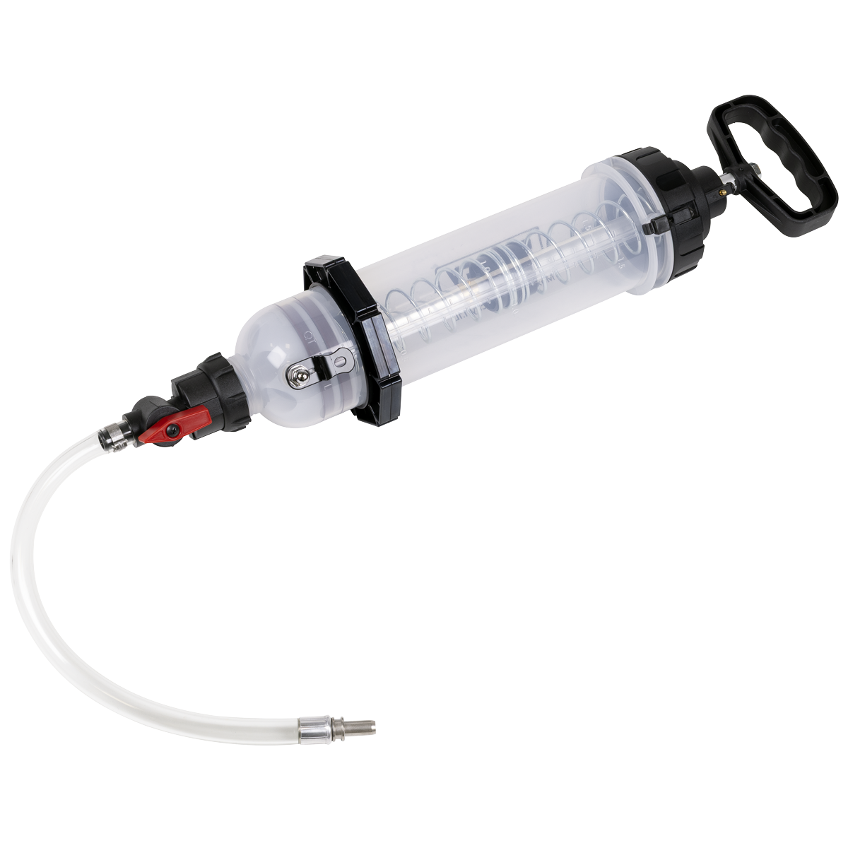Spring Return Syringe Spring Loaded Oil Refill Syringe 1.1L - Sealey Tools UK | Jawel Tools