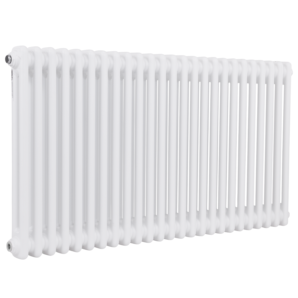 Statement Hall Radiator Bold 600 x 1800 Black Column Radiator for Statement Heating