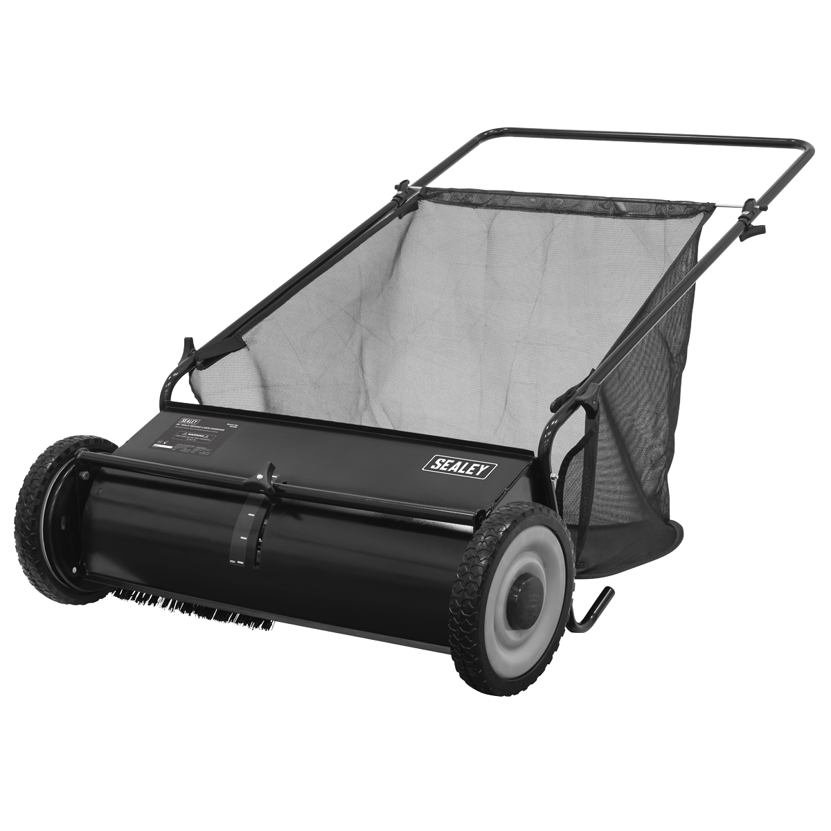 26 Inch Walk Behind Garden Sweeper for Fast Leaf Clearing